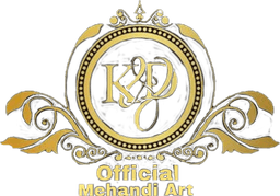 kd official mehandi art logo